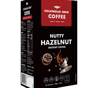 Colombian Brew Instant Coffee Nutty Hazelnut