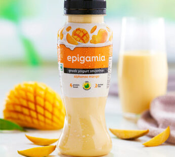 Epigamia Greek Yogurt Smoothie – Alphonso Mango