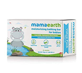 Mamaearth Moisturizing Bathing Bar For Babies 2 Pieces