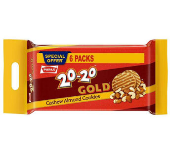 Parle 20-20 Gold Cashew Almond Cookies