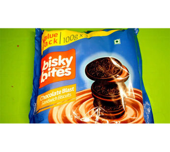 Bisky Bites Chocolate Blast Sandwich Biscuits