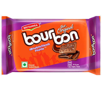 Britannia Bourbon Sandwich Flavoured Biscuits