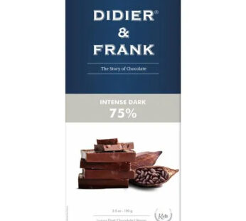 Didier & Frank Intense Dark 75% Dark Chocolate