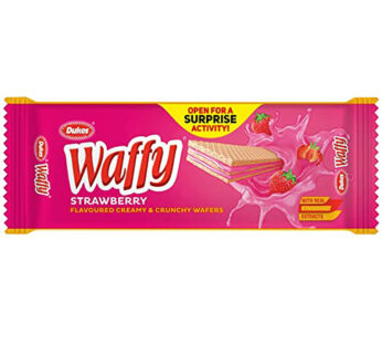 Dukes Waffy Strawberry Flavoured Wafer Biscuits