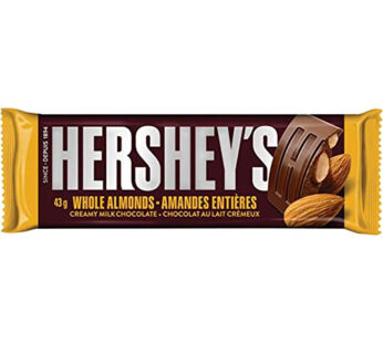 Hershey’s Whole Almonds Chocolate Bar