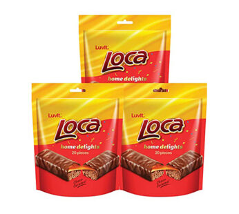 Luvit Loca Choco Caramel Home Delights Pack 20 PIECES