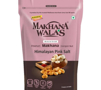 Makhanawala’s Roasted Makhana (Foxnuts) Himalayan Pink Salt