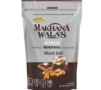 Makhanawala’s Roasted Makhana (Foxnuts) Spicy Black Salt