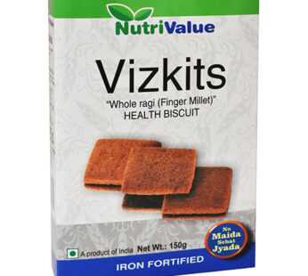 Nutrivalue Whole Ragi Health Vizkits Biscuits