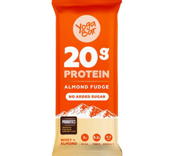 Yoga Bar 20G Protein Bar – Almond Fudge