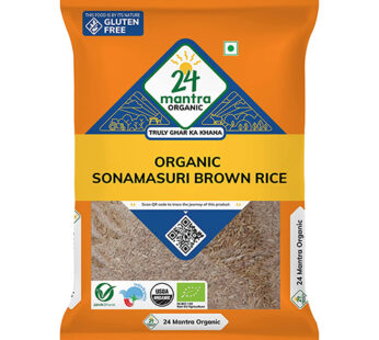 24 Mantra Organic Sonamasuri Brown Rice