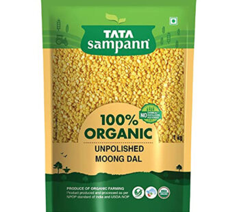 Tata Sampann 100% Organic Unpolished Moong Dal