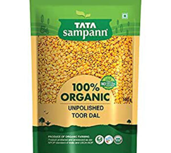 Tata Sampann 100% Organic Unpolished Toor Dal